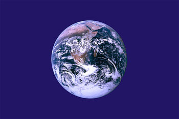 The Earth flag is not an official flag, since ...