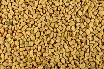 Fenugreek seeds.